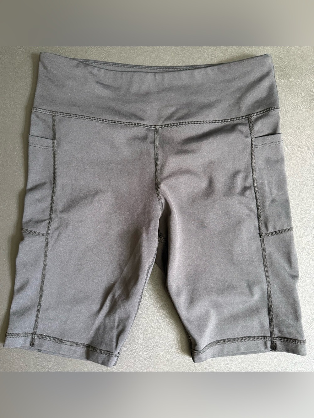 Zyia Active black athletic high rise shorts size medium